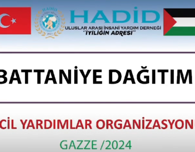 Gazze Battaniye Yardımı